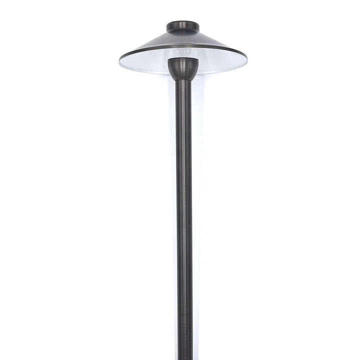 Rein Brown Brass Path Light Low Voltage Outdoor Lighting