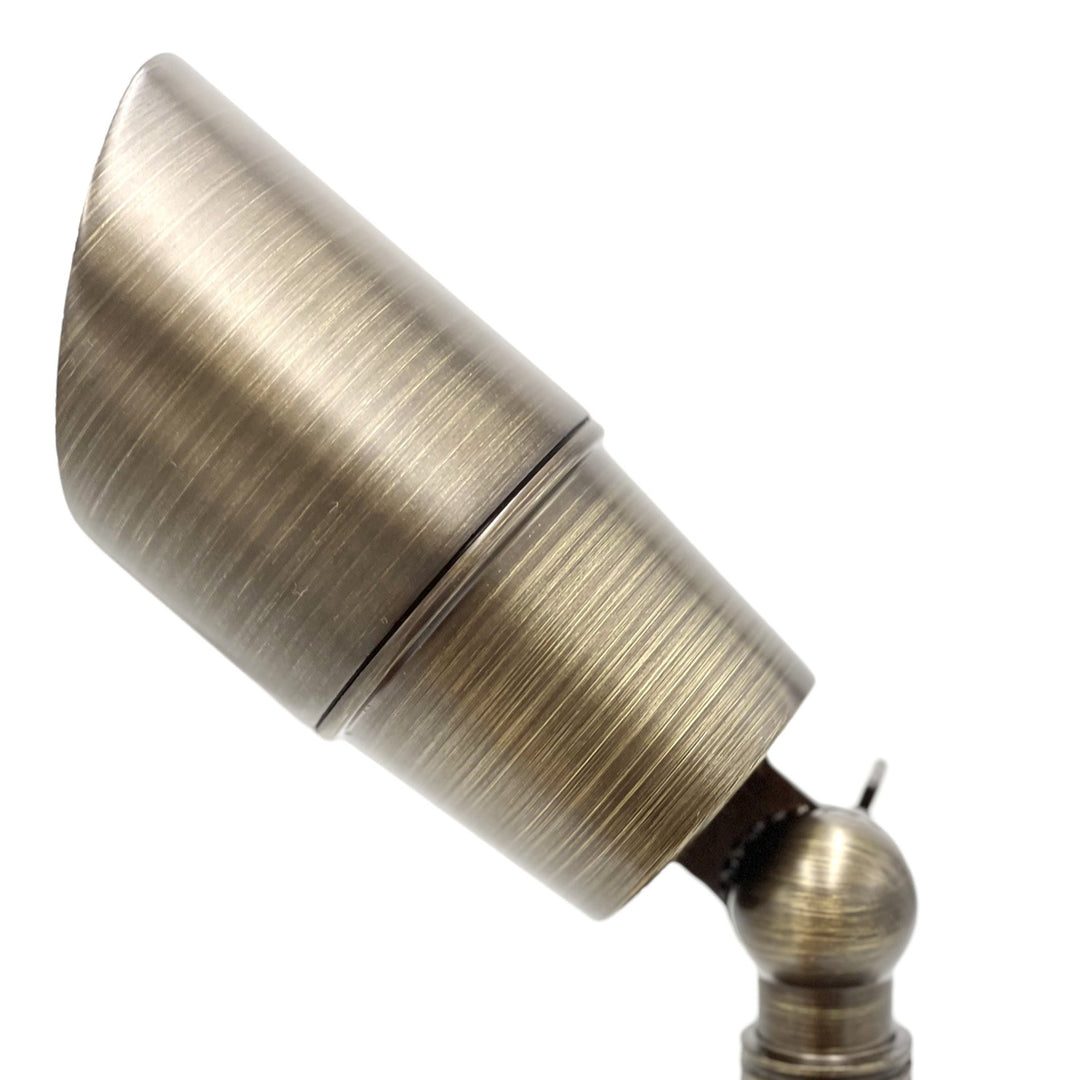 Rein Brown Brass Spot Light Low Voltage Outdoor Lighting