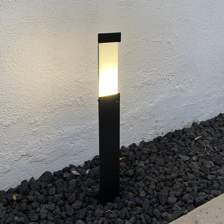 Lucide Solid Brass Bollard Path Light Outdoor Landscape Lighting - Lumiere Lighting