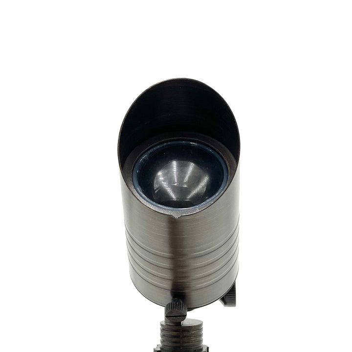 Rein Brown Brass MR8 Spot Light Low Voltage Outdoor Lighting