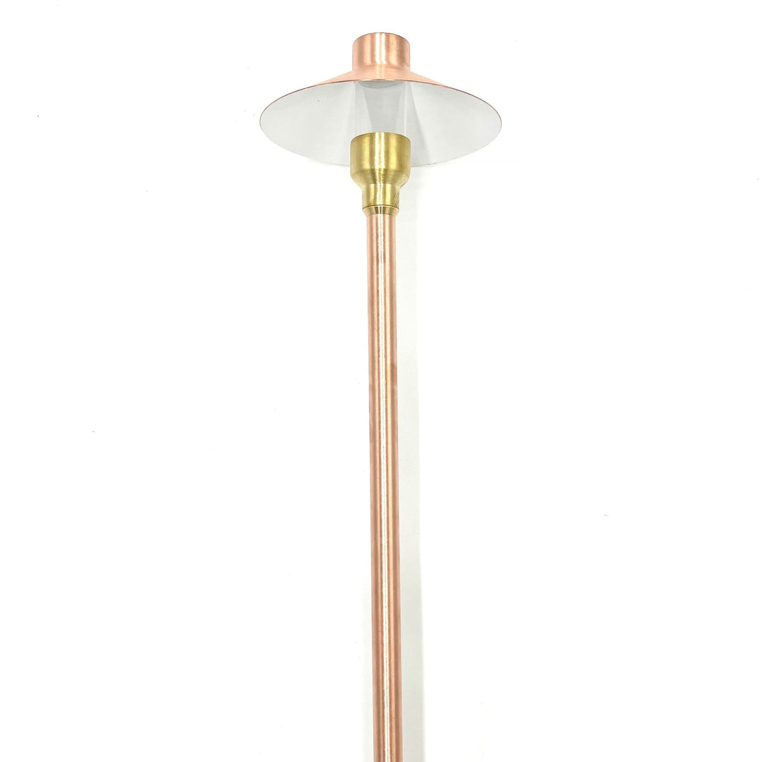 Tulay BH 18" Copper Path Light Low Voltage Landscape Lighting
