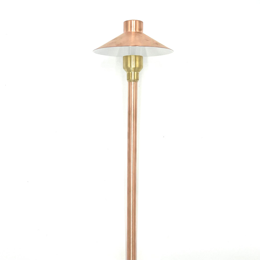 Tulay BH 18" Copper Path Light Low Voltage Landscape Lighting