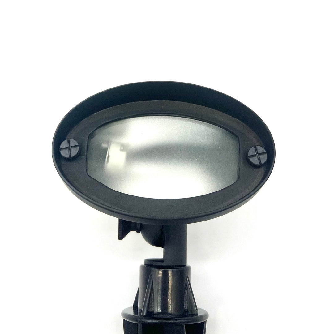 Tulay Black Oval Flood Light Low Voltage Outdoor Lighting