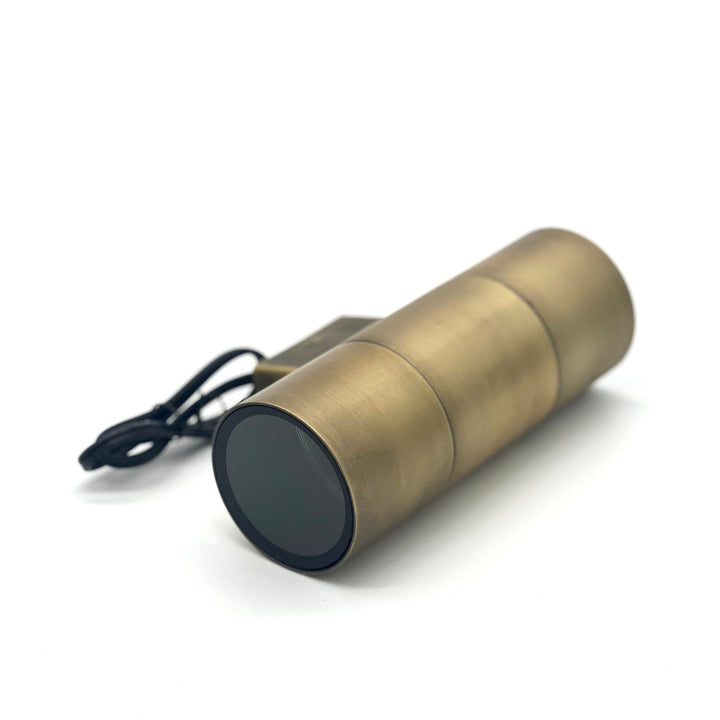 SCSP01 Stelvio Sconce Antique Brass Finish Up/Down Light 4x/8x/12x MR16 4W Dimmable 2700K Package Low Voltage Outdoor Lighting