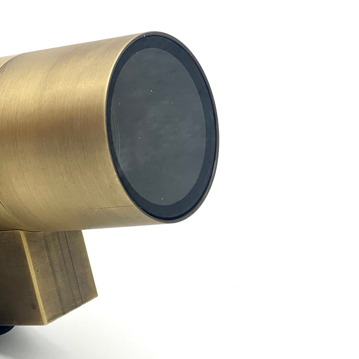 SCSP01 Stelvio Sconce Antique Brass Finish Up/Down Light 4x/8x/12x MR16 4W Dimmable 2700K Package Low Voltage Outdoor Lighting
