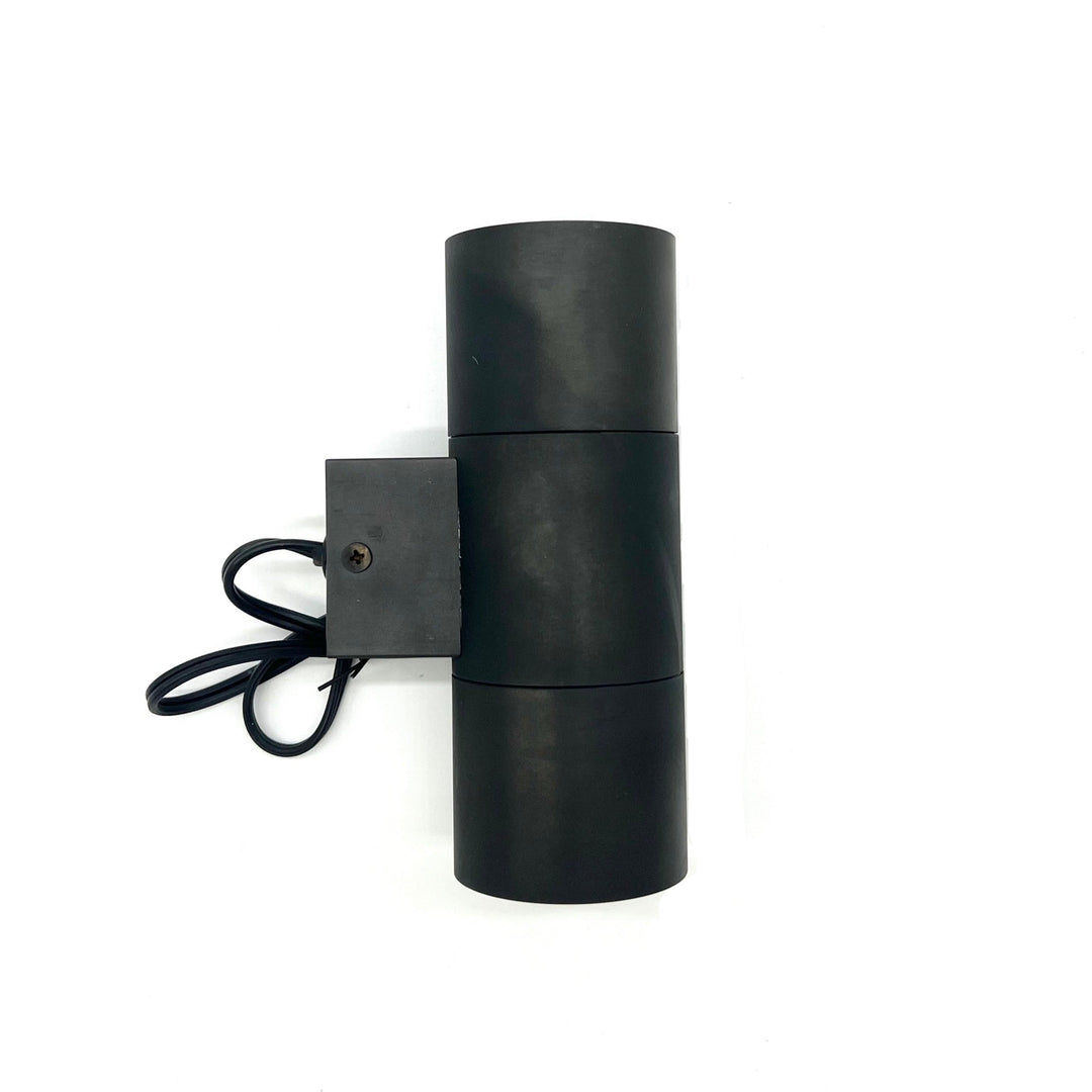 Stelvio Sconce Black Finish Up/Down Light Low Voltage Outdoor Lighting