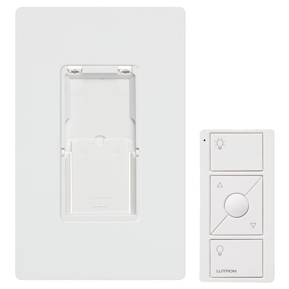 Lutron Caseta Wireless Pico Wall-Mounting Kit, White.