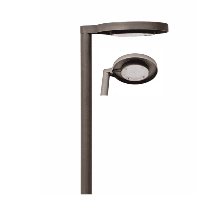 Meridianne Low Voltage Cast Brass Modern Spread Path Light - Lumiere Lighting