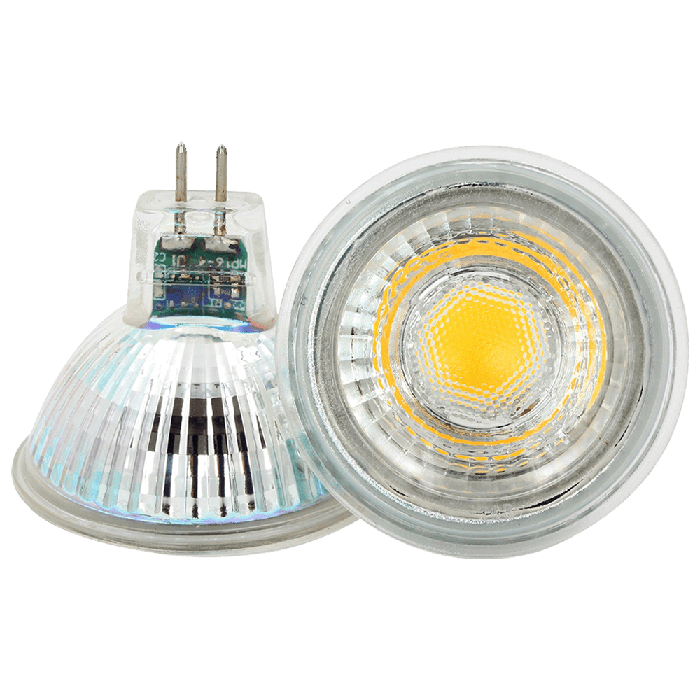 MR16 5 Watt LED 12V AC or DC GU5.3 Dimmable - Low Voltage - LEDLight