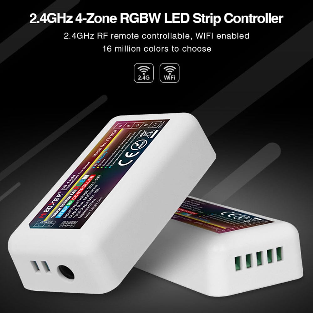 Miboxer 4-Zone Controller Receiver Box DC 12-24V for RGBW LED Strip Light