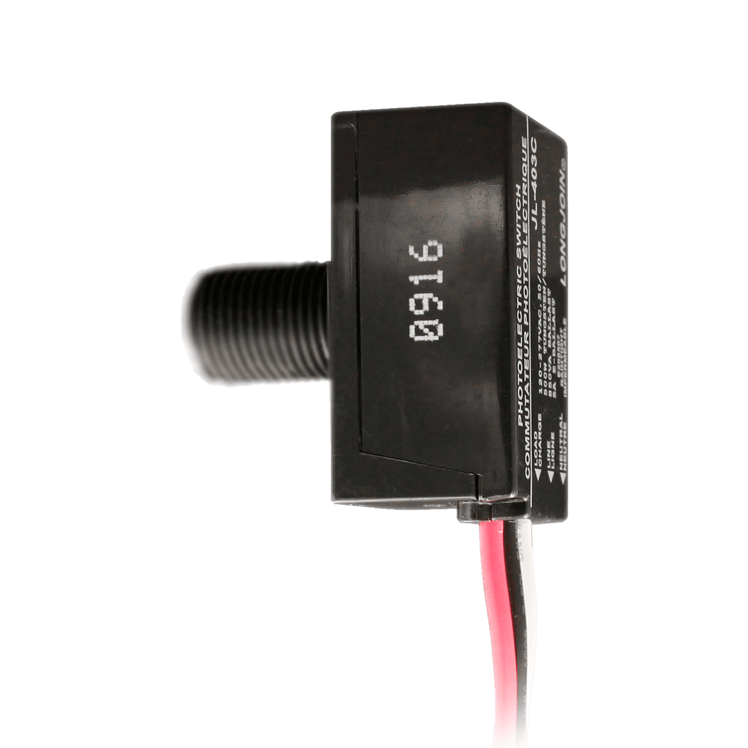 PCS01 Photocell Sensor Switch, 120V AC Outdoor Hard-Wired Post Eye Light Control, Dusk to Dawn Sensor, Automatic Illumination Detection Circuit