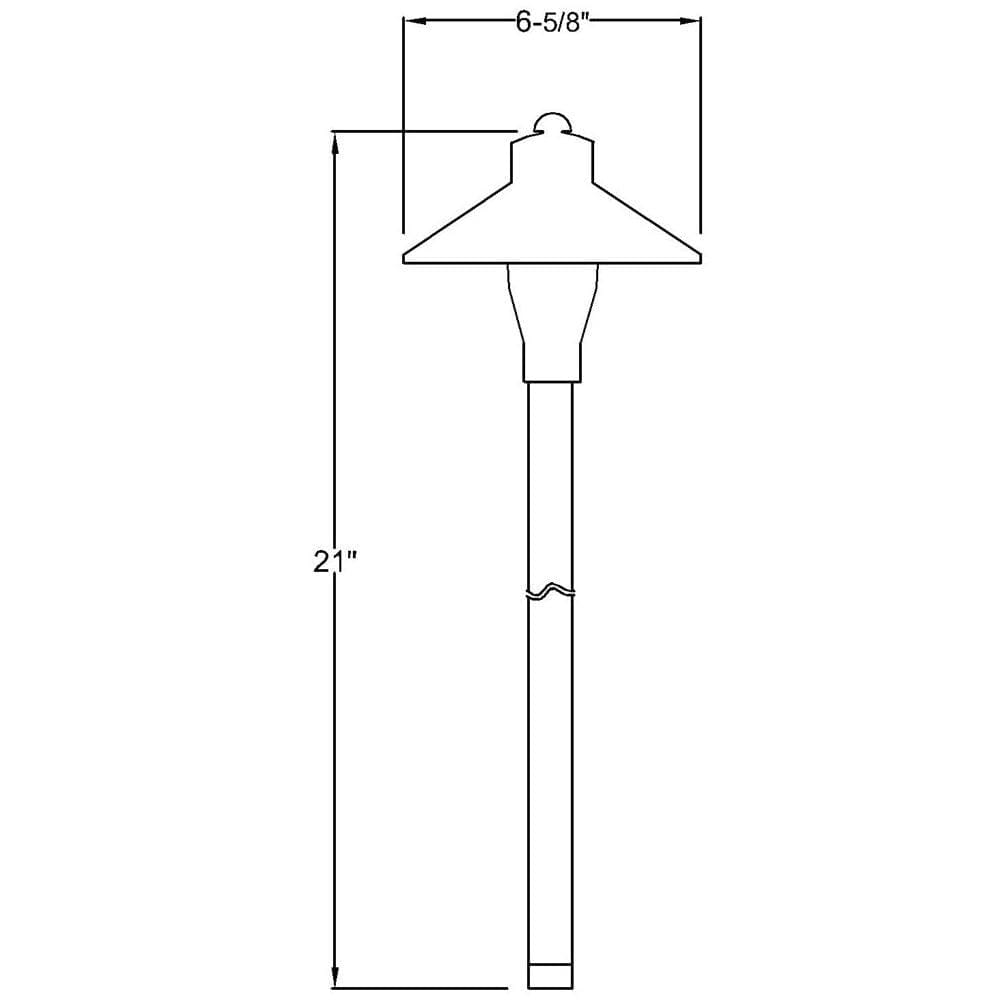 PLB03 LED Low Voltage Path Lights Outdoor Landscape Lighting Fixtures.