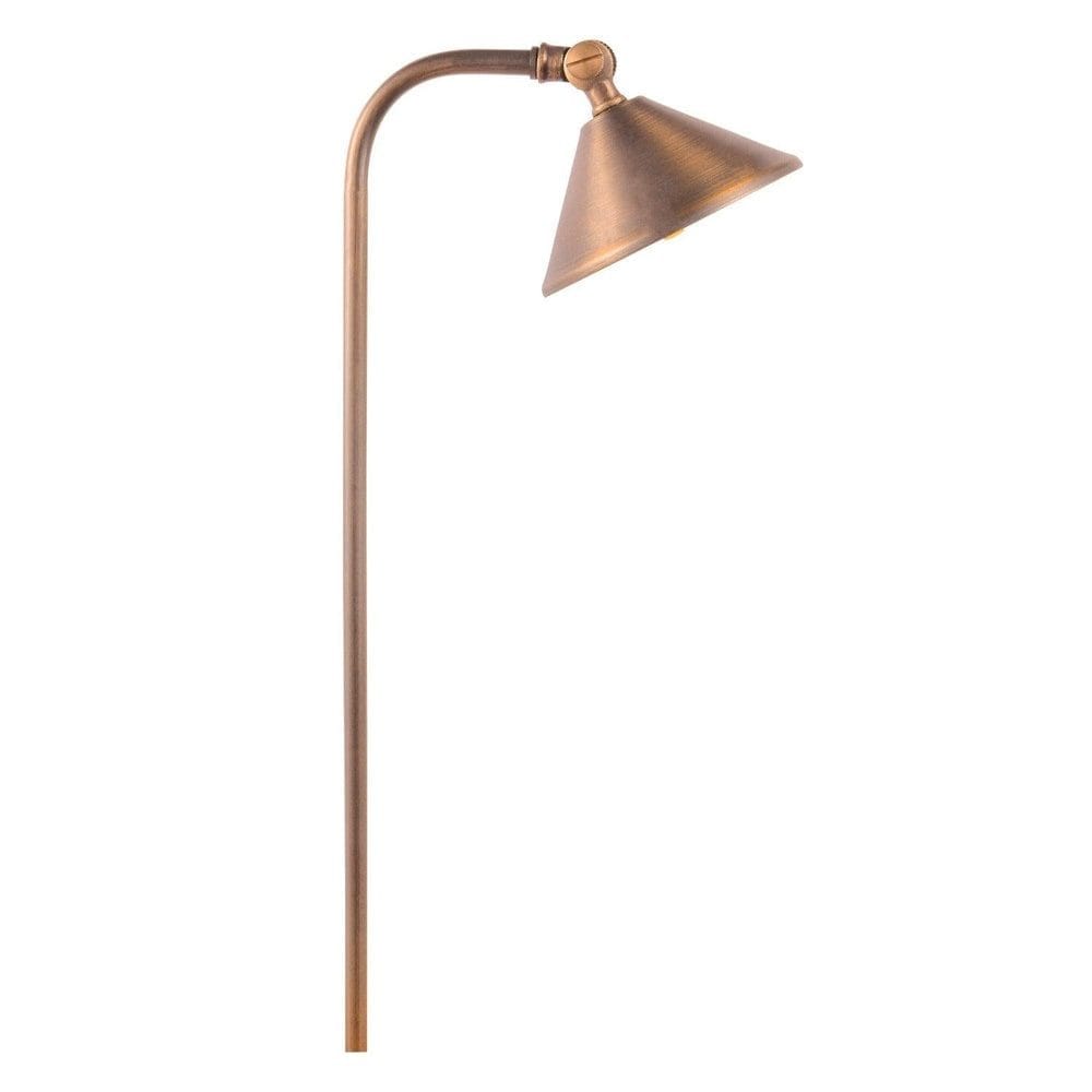 PLB05 LED Low Voltage Landscape Brass Lighting Directional Path Light - Kings Outdoor Lighting