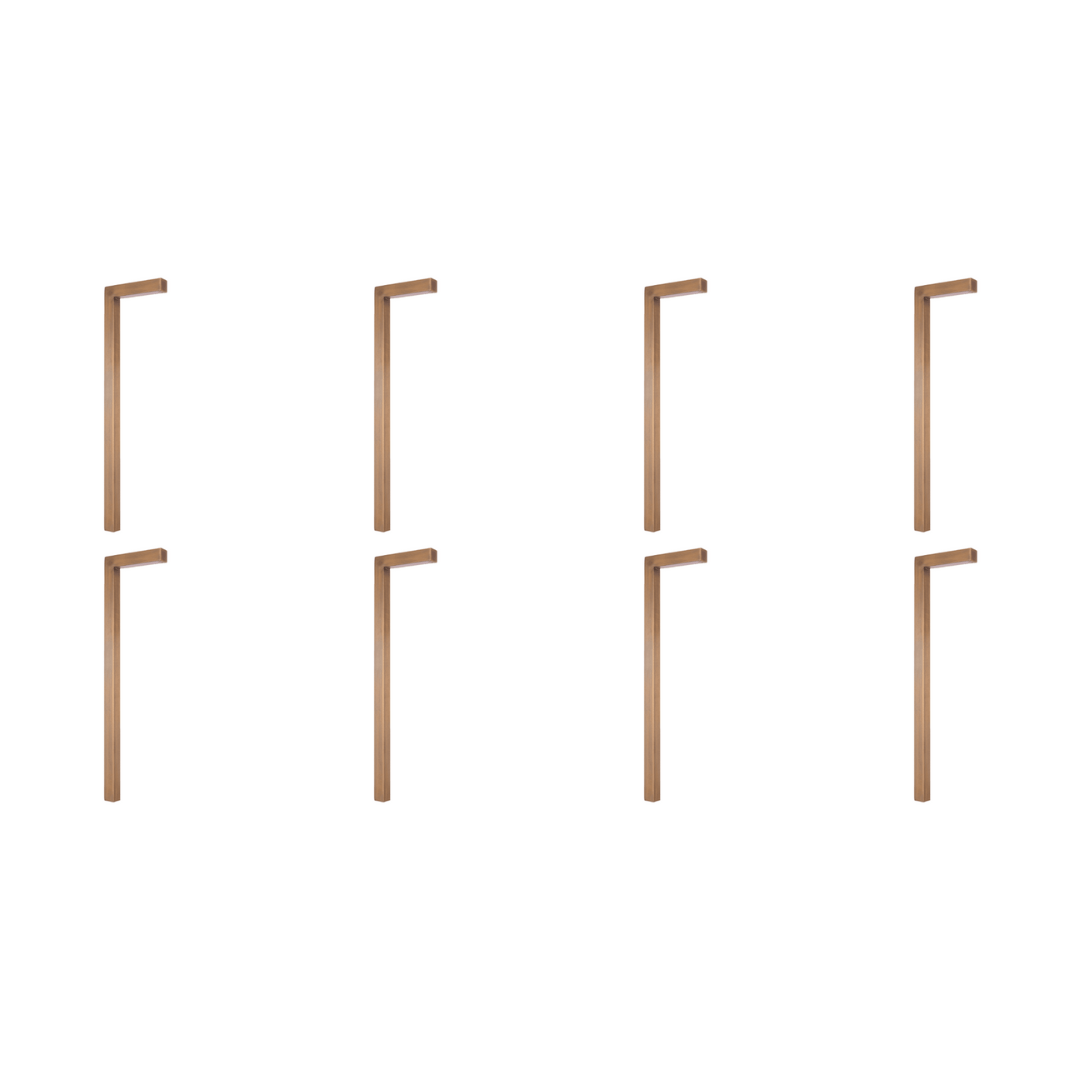 lovelyladylabo ライトニング PLB07 Integrated 3W LED Brass L-Shaped Pathway Light – Sun