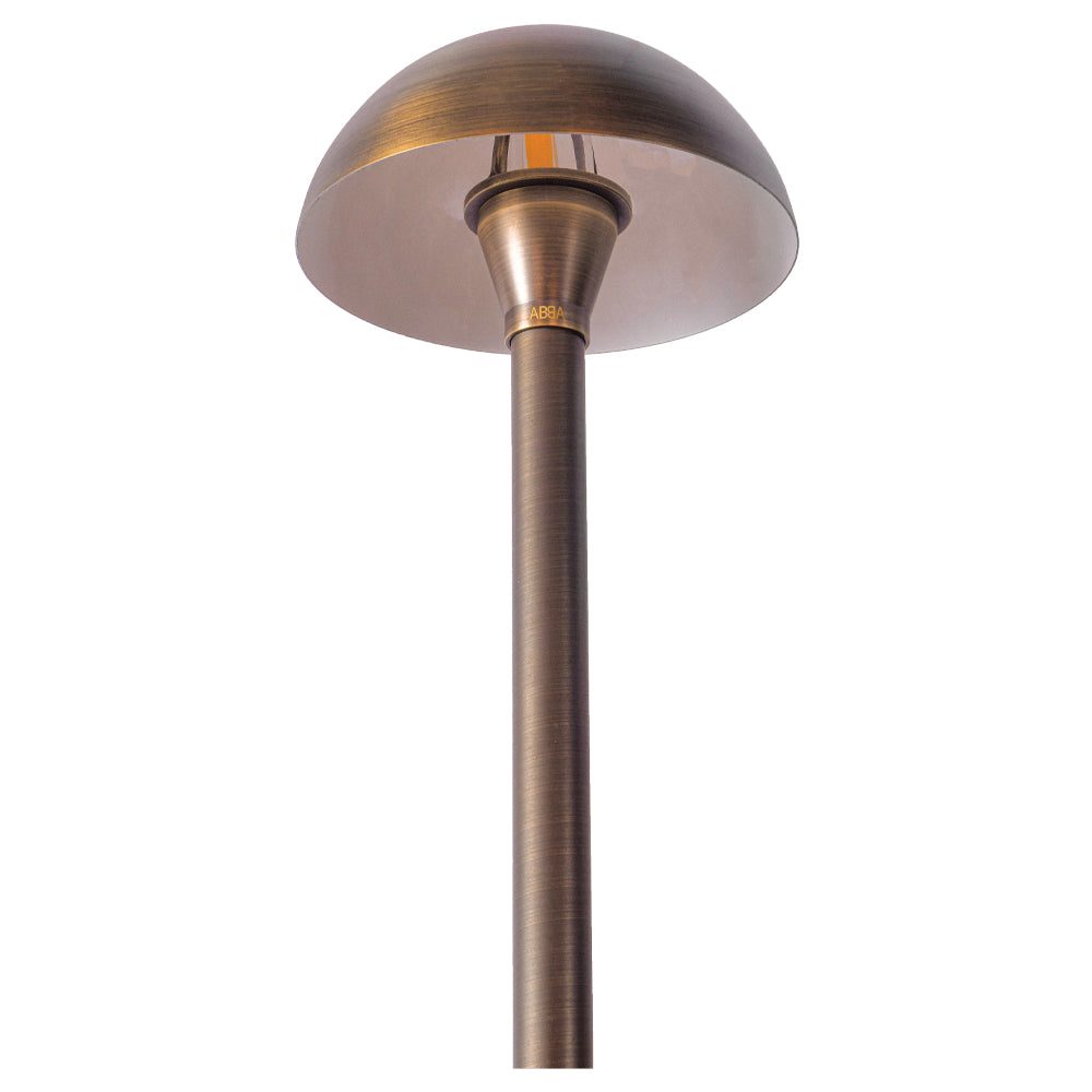 Outdoor Landscape Lighting LED 12V Low Voltage PLB08 Cast Brass Path Light | 12V Low Voltage Landscape Light Lamp Ready G4 Socket