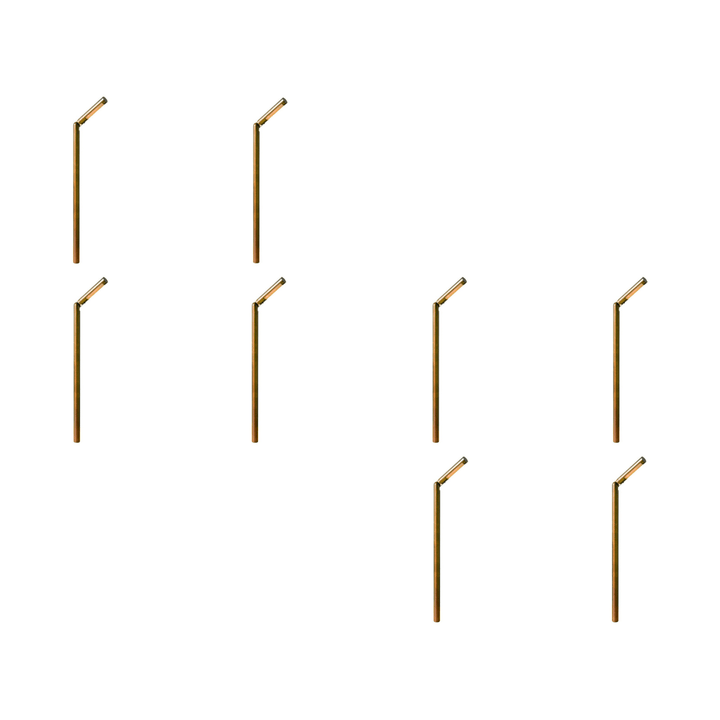 PLB15 4x/8x/12x Package Adjustable 3W 3000K Warm White Integrated Brass Round L-Shaped Low Voltage Pathway Light