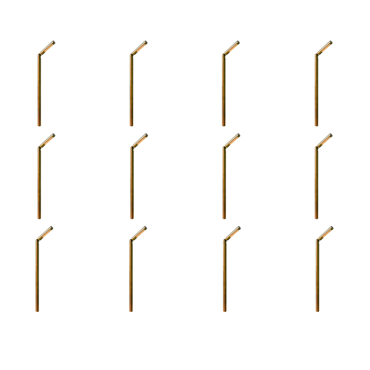 PLB16 4x/8x/12x Package Adjustable Lamp Ready Brass Round L-Shaped Low Voltage Pathway Light 3W 3000K