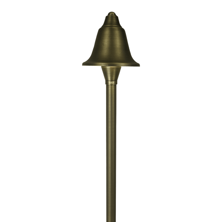 PLB17 Cast Brass LED Bell Shaped Lamp Ready Low Voltage Pathway Outdoor Landscape Lighting Fixture