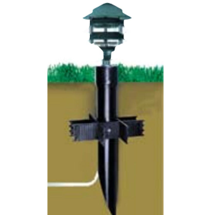 Rocket Posts PV51 Heavy Duty PermaPost PVC Post with Cap | Landscape Lighting Acces