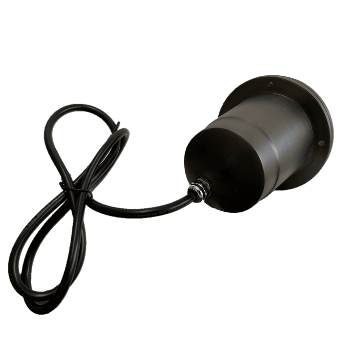 LaTerrace Cast Brass In-ground Well Light Natural Bronze Low Voltage Outdoor Lighting