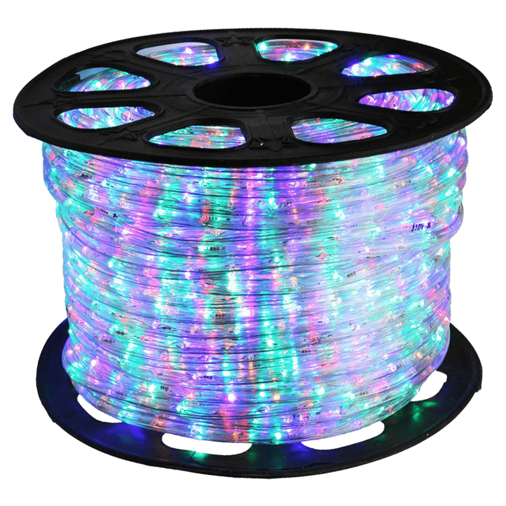 RL100 LED Low Voltage Rope Lights Outdoor IP65 3000K 5000K Multi Color RGB Pink Purple Red Yellow Blue Green