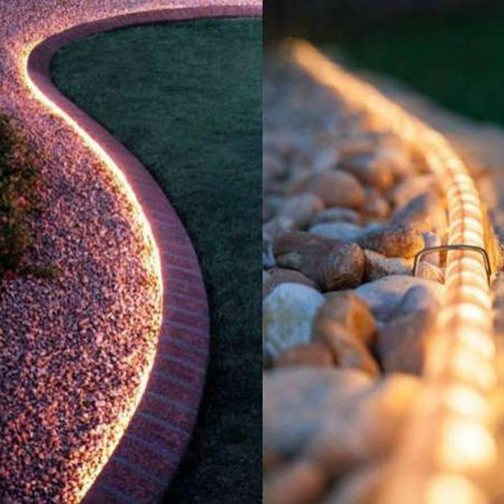 RL100 LED Low Voltage Rope Lights 50 FT Outdoor IP65 3000K, 5000K, Multi Color RGB, Pink, Purple, Red, Yellow, Blue, Green.