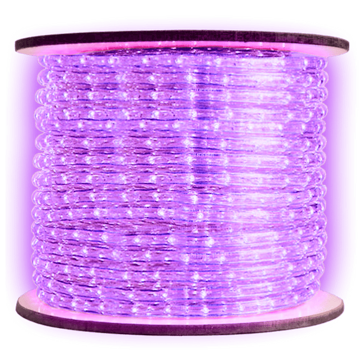 RL100 LED Low Voltage Rope Lights 50 FT Outdoor IP65 3000K, 5000K, Multi Color RGB, Pink, Purple, Red, Yellow, Blue, Green.