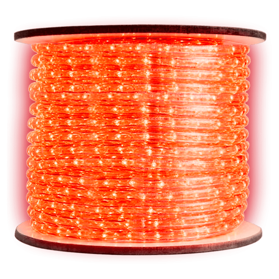 Outdoor Landscape Lighting LED 12V Low Voltage RL100 LED DC12V Low Voltage Rope Lights Outdoor IP65 3000K, 5000K, Multi Color RGB, Pink, Purple, Red, Yellow, Blue, Green (AC Converter Available) Red 165 Ft