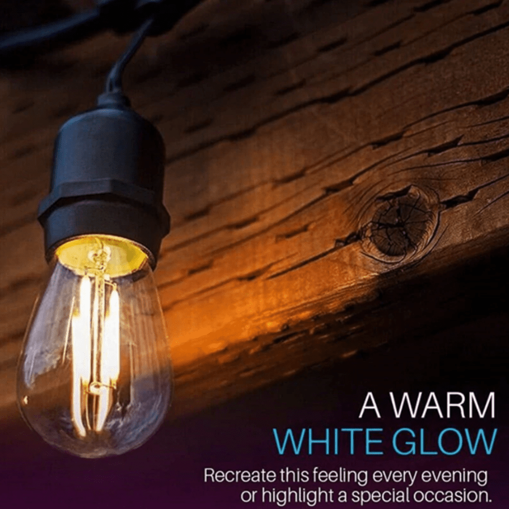 argument meditation pizza SL101 LED Low Voltage Weatherproof Outdoor String Lights – Sun Bright  Lighting