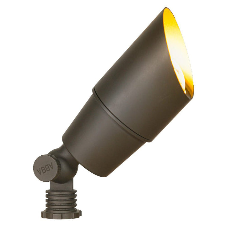 SPB01 Cast Brass Spot Light | Lamp Ready Low Voltage Landscape Light - Sun Bright Lighting