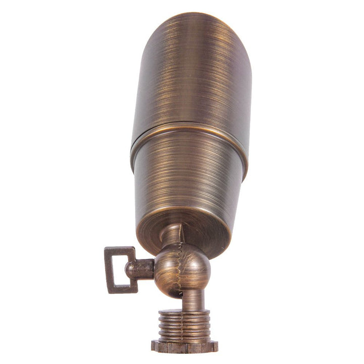 SPB01 Cast Brass Spot Light | Lamp Ready Low Voltage Landscape Light - Sun Bright Lighting