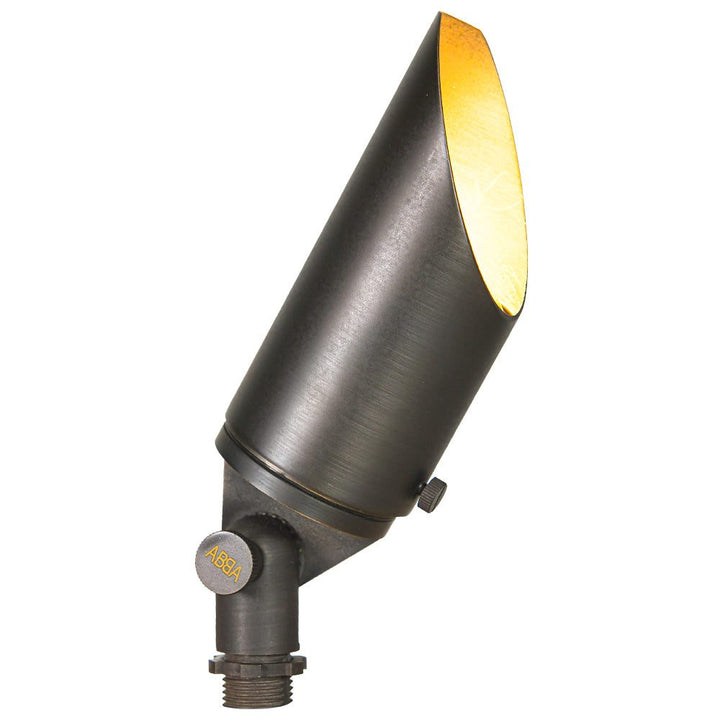 SPB04 Cast Brass Spot Light | Lamp Ready Low Voltage Landscape Light - Sun Bright Lighting