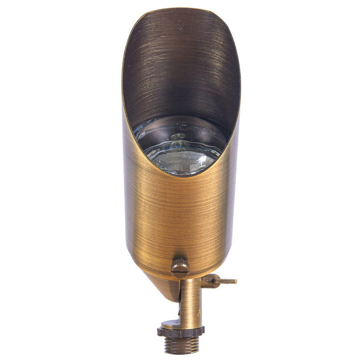 SPB04 Cast Brass Spot Light | Lamp Ready Low Voltage Landscape Light - Sun Bright Lighting