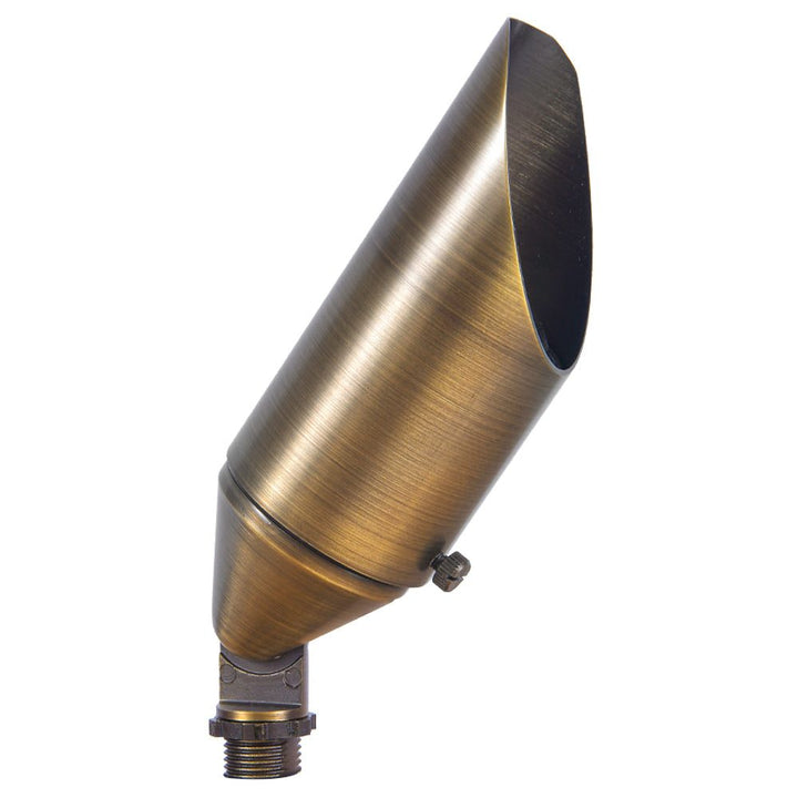 SPB04 Cast Brass Spot Light | Lamp Ready Low Voltage Landscape Light - Sun Bright Lighting