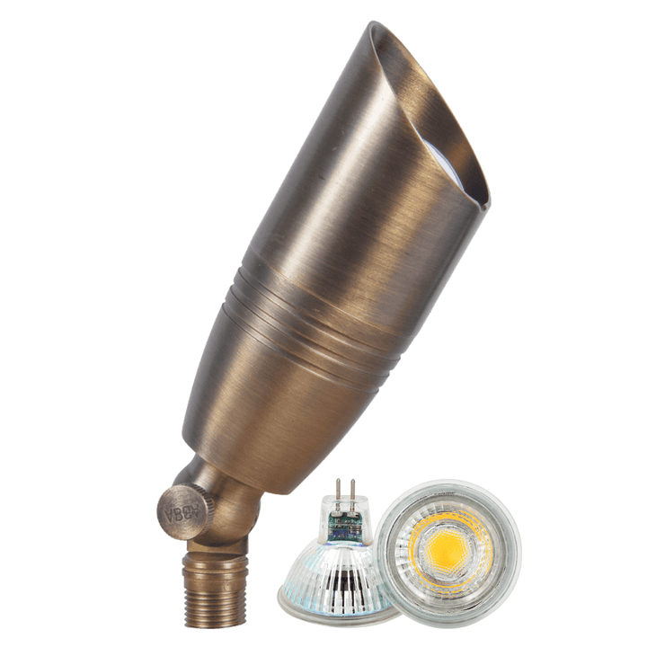 SPB06 4x/8x/12x Package Low Voltage LED Outdoor Landscape Spotlight with 5W 3000K Bulb