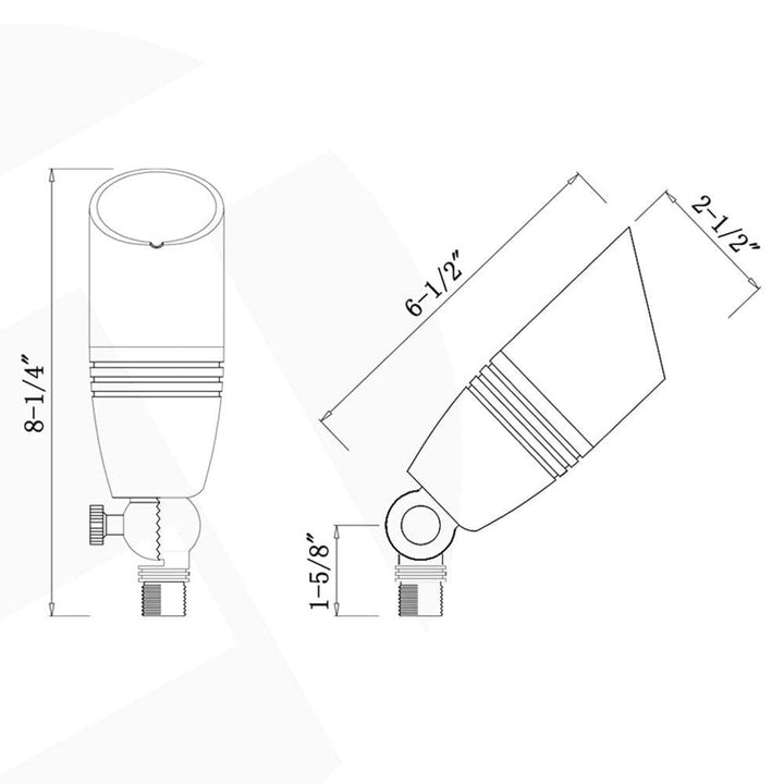 SPB06 Low Voltage LED Landscape Spotlight Outdoor Lighting.