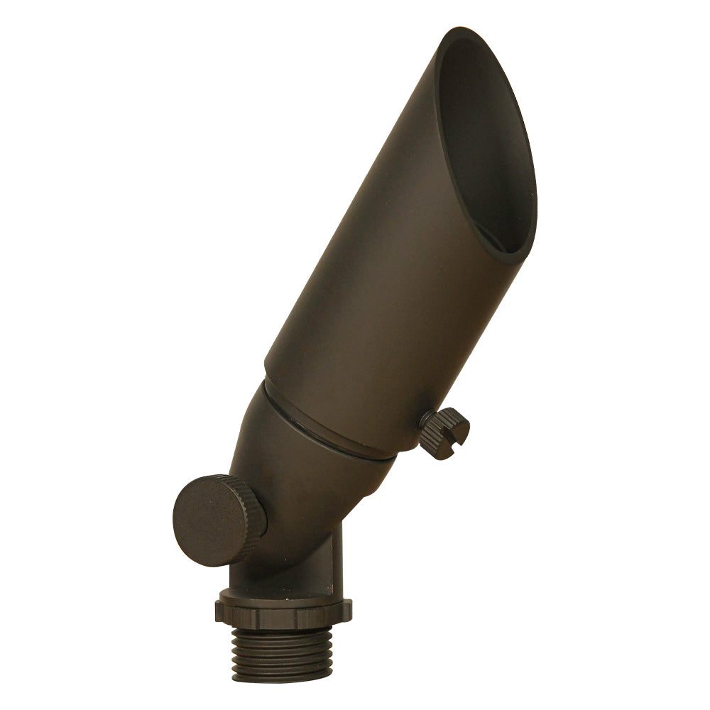 SPB08 Cast Brass Spot Light | 5W Integrated LED Low Voltage Landscape Light - Sun Bright Lighting