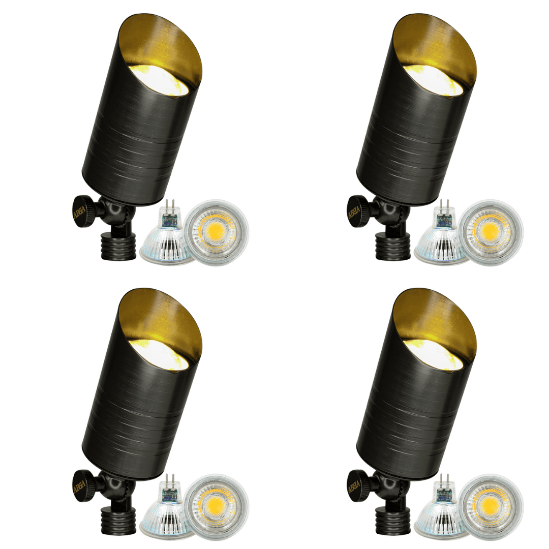 SPB09 4x/8x/12x Package 5W 3000K Low Voltage LED Outdoor Landscape Spotlight 5W 3000K