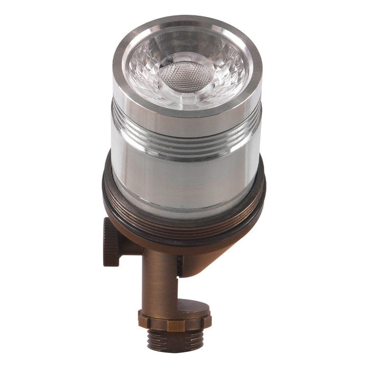 SPB12 Cast Brass Spot Light | 3W-12W Integrated LED Low Voltage Landscape Light - Sun Bright Lighting