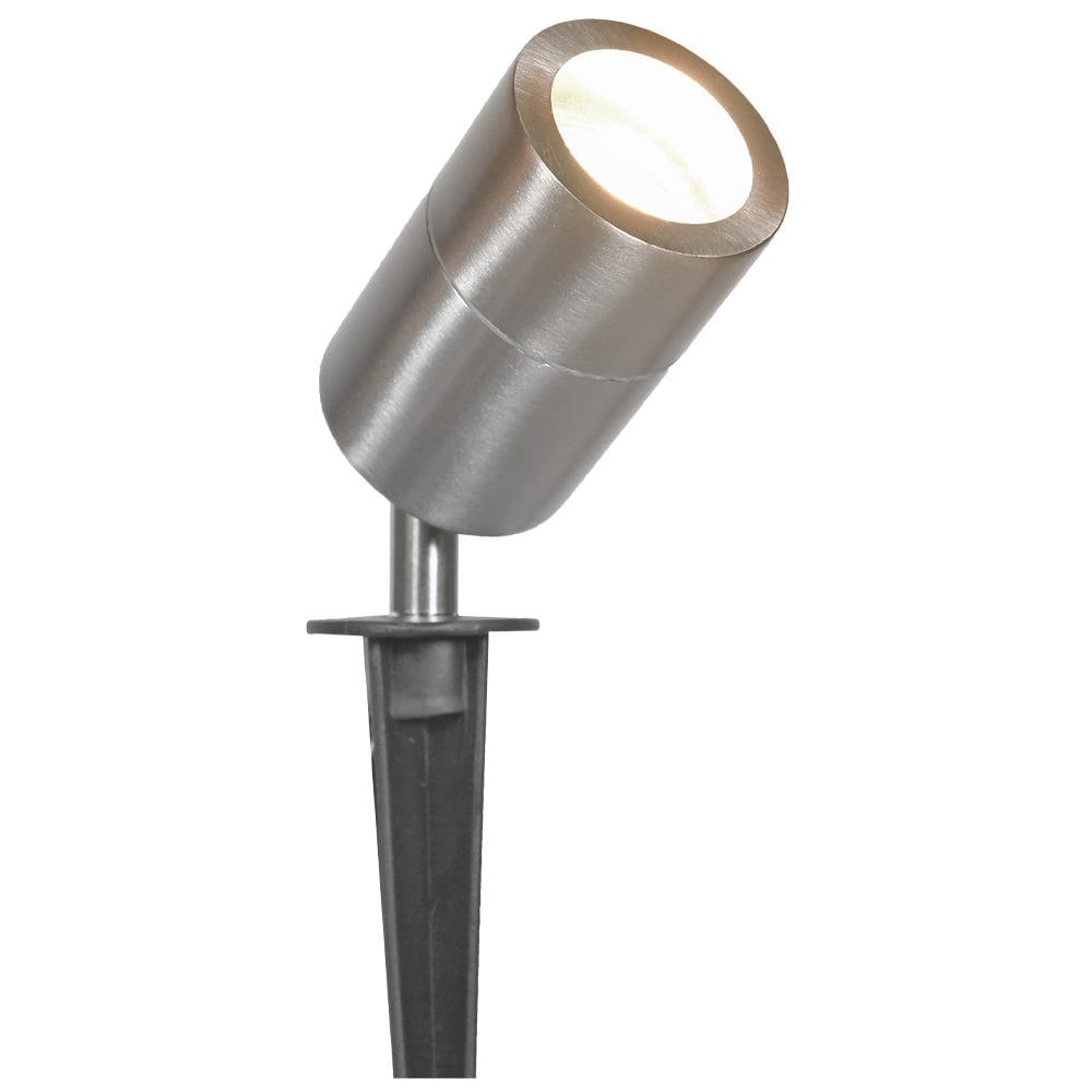 SPS02 Stainless Steel Spot Light | Lamp Ready Low Voltage Landscape Light - Sun Bright Lighting