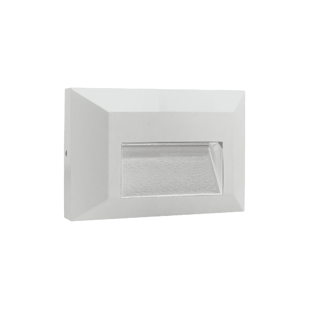 STA03 4W Low Voltage Cast Aluminum Rectangular Surface Mount LED Stair Step or Deck Light