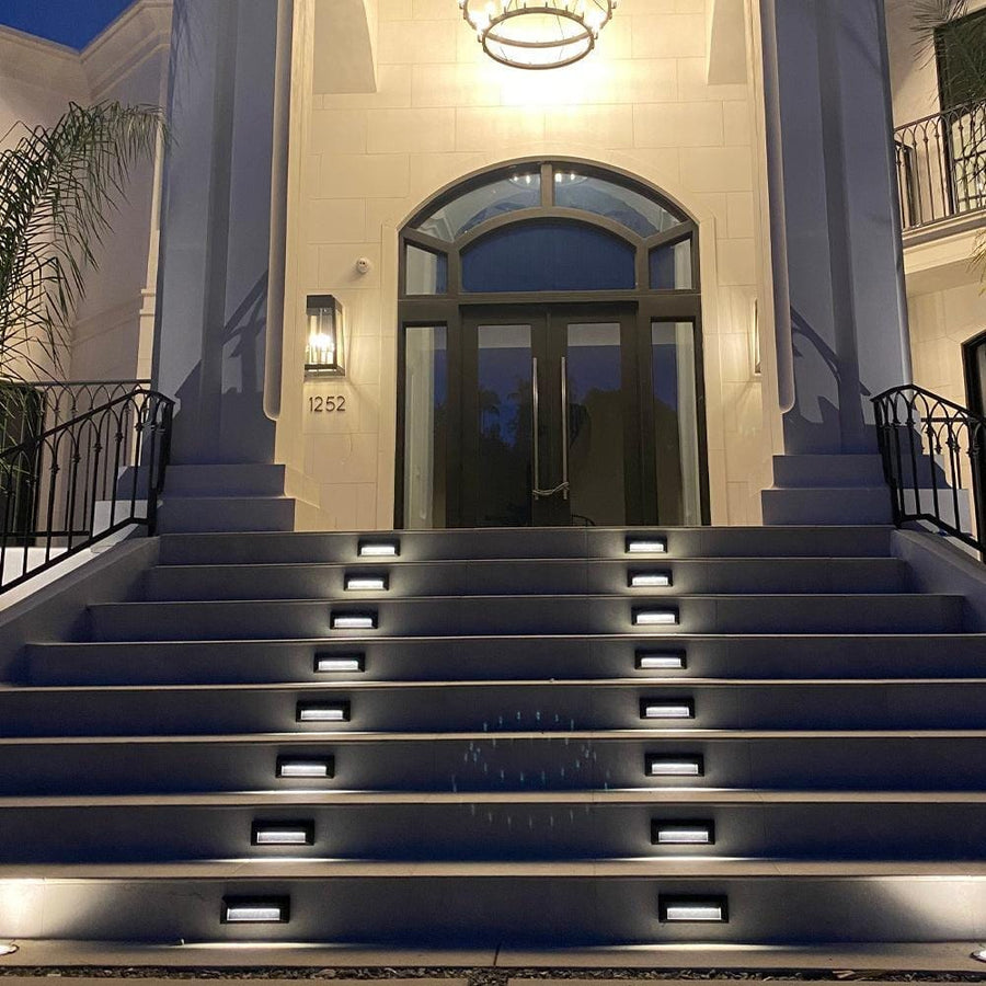 STA04 3+3W 3CCT Low Voltage Aluminum Deck Light