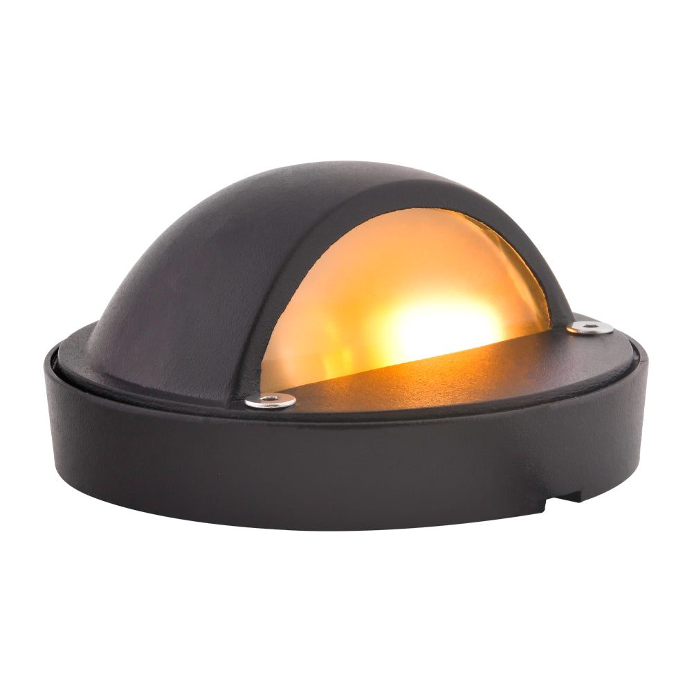 STA09 Cast Aluminum Deck Light | Lamp Ready Low Voltage Landscape Light - Sun Bright Lighting