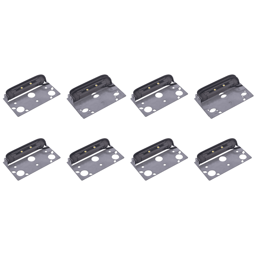 STB01 4x/8x/12x Package 1W 3000K Warm White Small Low Voltage Hardscape Paver Light Retaining Wall LED Step Lighting