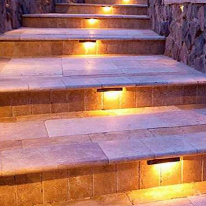 STB05 1.5W Low Voltage Hardscape Paver Light Retaining Wall LED Step Lighting.