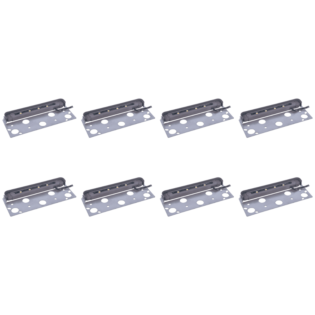 STB05 4x/8x/12x Package 1.5W Low Voltage Hardscape Paver Light Retaining Wall LED Step Lighting 3000K