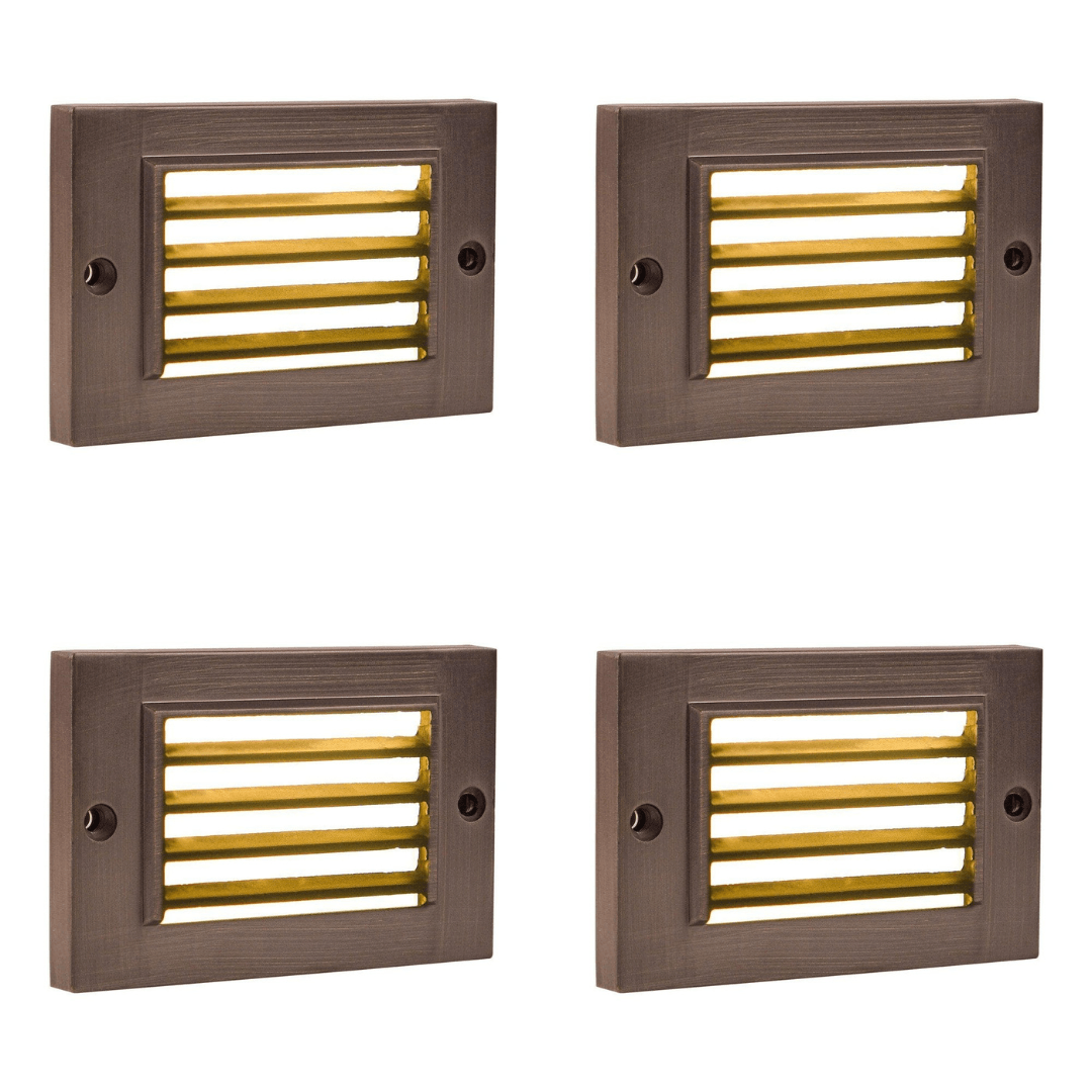 STB07 4x/8x/12x Package 2W LED Surface Mounted Horizontal Outdoor & Indoor Step Light