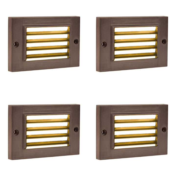 STB07 4x/8x/12x Package 2W LED Surface Mounted Horizontal Outdoor & Indoor Step Light