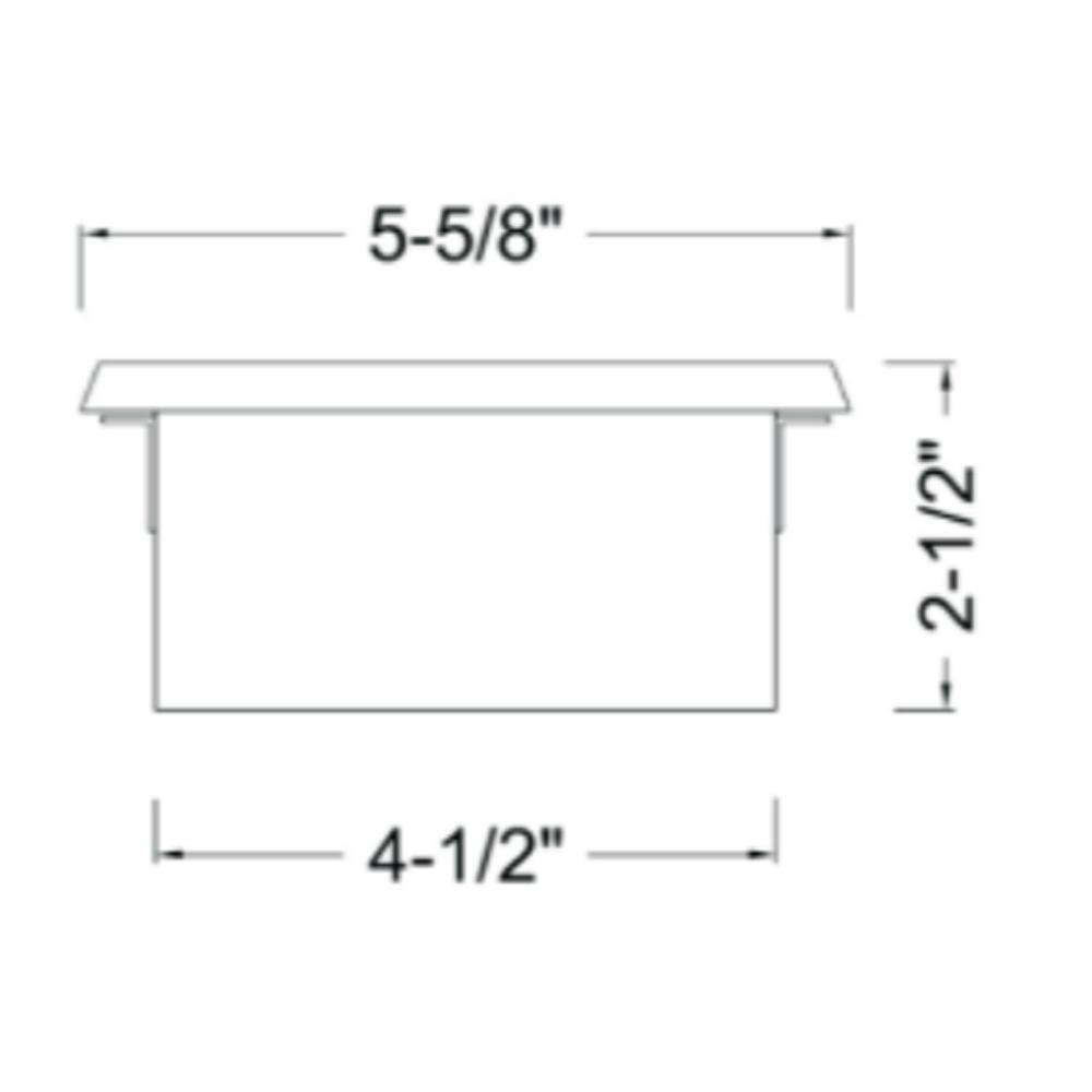 STB11 1.5W LED Indoor Outdoor Horizontal Step Light Low Voltage Lighting.