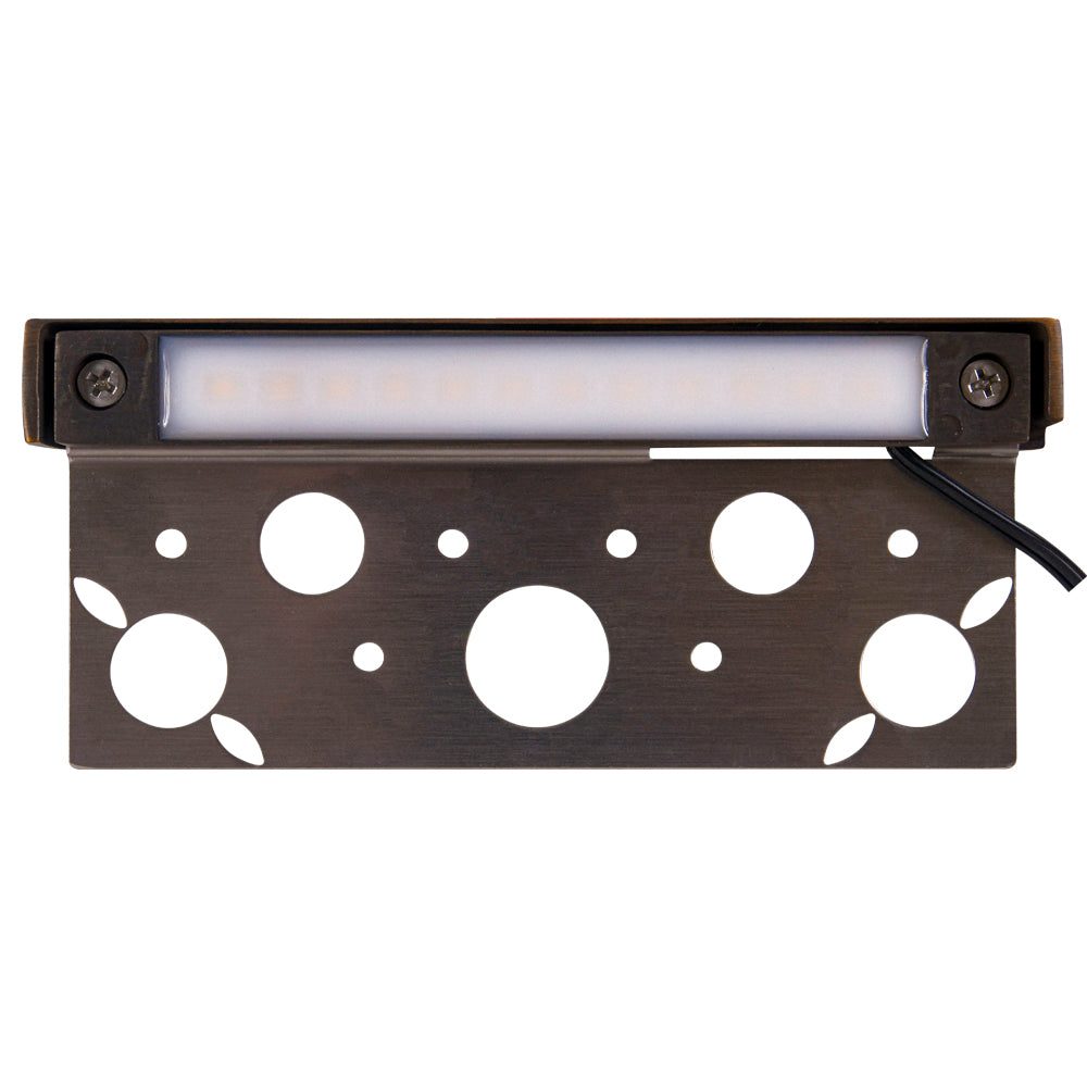 STB12 Cast Brass Hardscape Light | 3W Integrated LED Low Voltage Landscape Light - Sun Bright Lighting